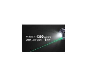 target-softair it p1063724-nextorch-wl23r-torcia-led-1300-lumenens-e-laser-rosso-per-arma 016