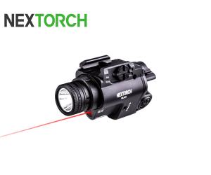 NEXTORCH WL23R LED TORCH 1300 LUMENENS AND RED LASER FOR WEAPON