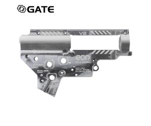 GATE SHELL GEARBOX EON V2 SILVER 8mm - QSC