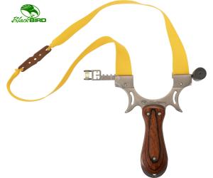BLACKBIRD WOODEN BUTTERFLY SLING WITH LASER
