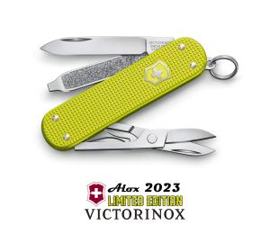 VICTORINOX CLASSIC ALOX ELECTRIC YELLOW LIMITED EDITION 2023