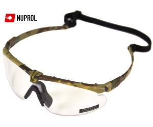 NUPROL PROTECTIVE GOGGLES NP BATTLE PRO CERTIFIED CLEAR LENSES