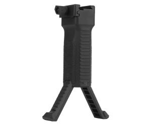 WOSPORT GRIP WITH EXTENSIBLE BIPOD BLACK