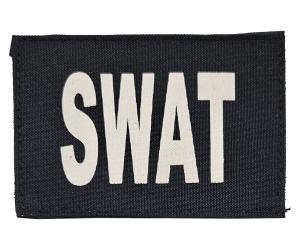 PATCH SWAT BLACK SMALL