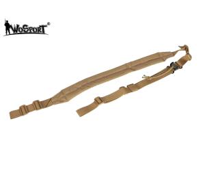 WOSPORT 2 POINT PADDED BELT COYOTE BROWN