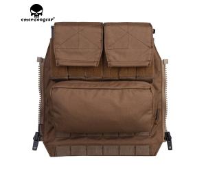 EMERSON BACKPACK PANEL FOR AVS AND JPC2.0 TACTICAL COYOTE BROWN