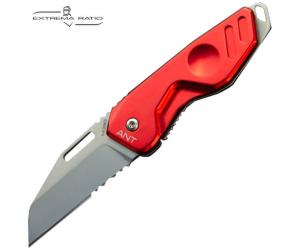 EXTREMA RATIO FOLDING KNIFE ANT RESCUE RED STONE WASHED