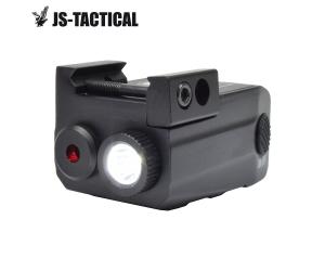 JS-TACTICAL TORCIA LED E LASER ROSSO COMPACT