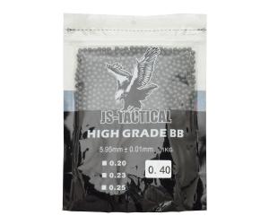 JS-TACTICAL BB HIGH GRADE 0.40g BLACK