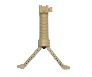 TACTICAL HANDLE WITH BIPED TAN