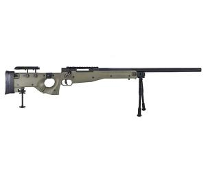 AW 338 SNIPER 2000 GREEN NEW WITH BIPIEDE