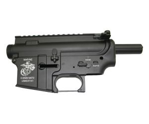 COMPLETE METAL BODY FOR M4 / M16 WITH LOGOS