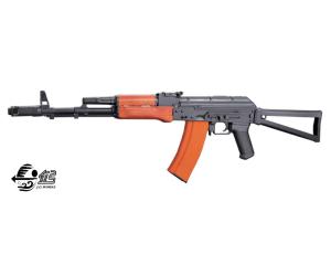 AK 74 SCARRELLANTE FULL METAL LEGNO