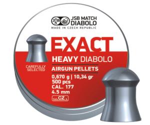 JSB EXACT HEAVY DIABOLO 0,670 g