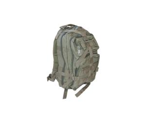 BACKPACK WITH GREEN CAMELBACK