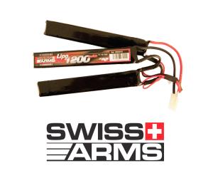 SWISS ARMS LIPO BATTERY 11.1V - 1200mAH 25C TRIPLE L