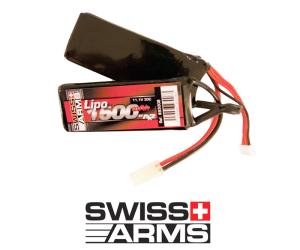 SWISS ARMS LIPO BATTERY 11.1V - 1500mAH 30C