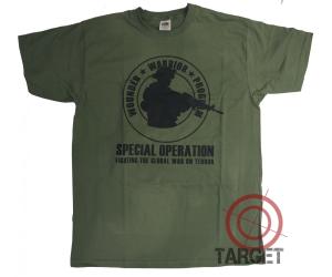 T-SHIRT "SPECIAL OPERATION" GREEN 