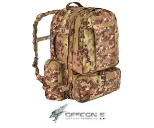 DEFCON 5 MILITARY BACKPACK EXTREME MODULAR BACK PACK VEGETATED ITALY