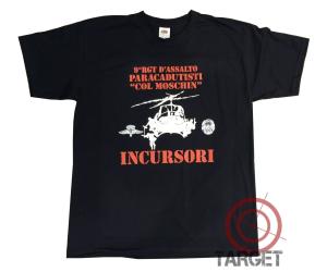 "INCURSORI" BLACK T-SHIRT
