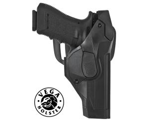 VEGA HOLSTER PROFESSIONAL HOLSTER IN DIE-PRINTED INJECTION POLYMER FOR GLOCK - DUTY "CAMA" HOLSTER