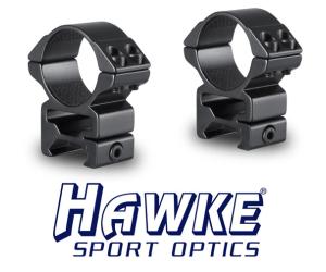 HAWKE MATCH ATTACHMENTS FOR OPTICS - TUBE 30mm - SLIDE 22mm - HIGH