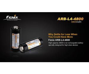 FENIX ARB-L4-4800 BATTERY RECHARGEABLE 4800mAh 3.7v