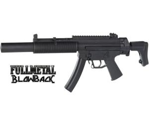 MP5 GSG-522 RIS SILENCER FULL METAL SCARRELLANTE