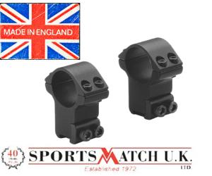 SPORTS MATCH ATTACHMENTS FOR OPTICS - TUBE 25mm - SLIDE 11mm - HIGH