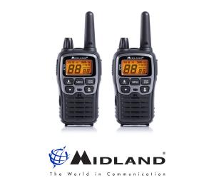 MIDLAND RADIO XT70 PAIR WITH EARPHONES