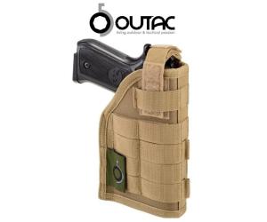 OUTAC HOLSTER FOR MOLLE PLUS COYOTE TAN