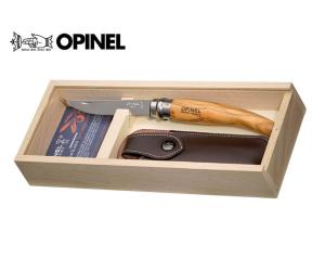 OPINEL INOX N° 10 OLIVE WOOD + BOX