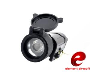 ELEMENT TORCIA LED M3X TACTICAL SHORT CON ATTACCO RAPIDO NERA