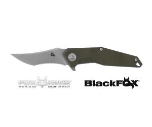 FOX BLACKFOX KNIFE KRAVI SHAI GREEN DESIGN BY AVI NARDIA BF-729SW