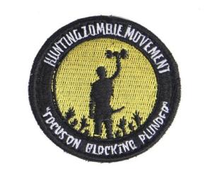 EMERSON GEAR PATCH SURVIVOR HUNTING ZOMBIE YELLOW