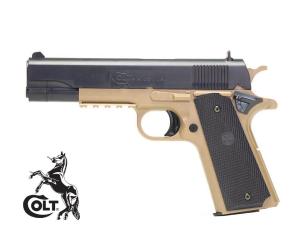 COLT M1911A1 BLACK REINFORCED SPRING AND TAN