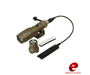 ELEMENT LEDSF M300 MINI SCOUT LIGHT TORCH WITH RIS TAN ATTACK