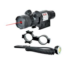 JS-TACTICAL RED LASER V2 WITH WEAVER OR BARREL ATTACHMENT AND REMOTE