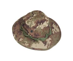 HAT WITH STRAP IN VEGETABLE COTTON