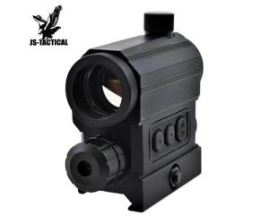 JS-TACTICAL MINI RED DOT 1X22 DIGITAL FULL METAL WITH LASER