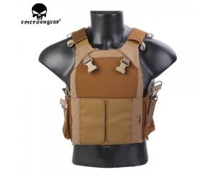 EMERSON GEAR TACTICAL VEST LV-MBAV PC COYOTE BROWN