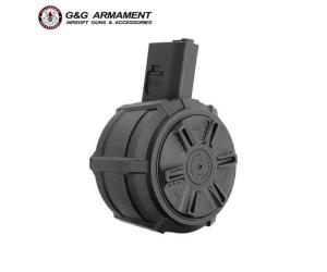 G&G ELECTRIC MAGAZINE DRUM 2300 STROKES SERIES M4 - M16 BATTERY INCLUDED