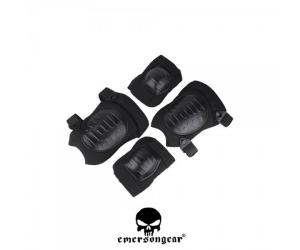 EMERSON BLACK KNEE AND ELBOW SET