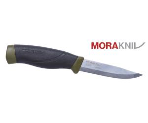 MORAKNIV COMPANION MG GREEN KNIFE WITH RIGID SHEATH