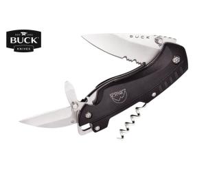 BUCK MULTIPURPOSE KNIFE TWIN PEAKS BLACK 761BKX