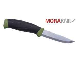 MORAKNIV COMPANION STAINLESS MG FOREST GREEN KNIFE WITH RIGID SHEATH
