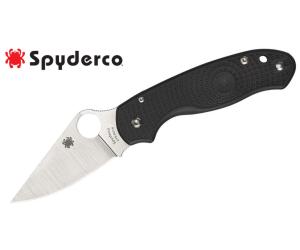 SPYDERCO FOLDING KNIFE PARA 3 FRN BLACK PLAIN