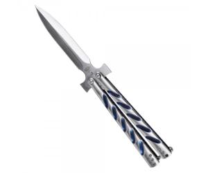 SCK TACTICAL KNIFE BUTTERFLY BLUE CROSS