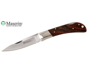 MASERIN HUNTING KNIFE MOD. 126/1 KNURLED WALNUT
