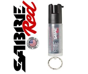 SABER COMPACT CHILLI SPRAY WITH UV MARKER AND KEY RING